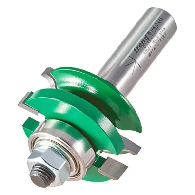 Image of Trend CraftPro Profile Scriber Router Cutter Bit, 1/2 Inch Shank, 4mm Radius and 41mm Cut Diameter, Tungsten Carbide Tipped, C149X1/2TC