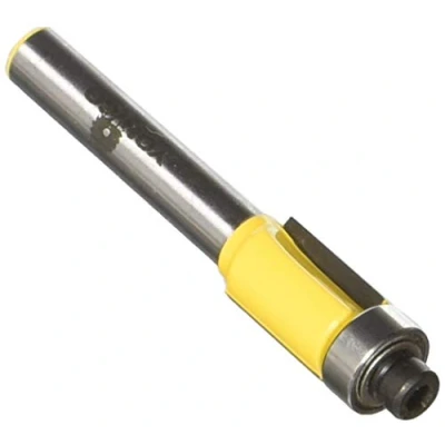 Image of Yonico 14940q Flush Trim Router Bit, Diameter: 3/8&quot;, Cutting Height: 1/2&quot; 1/4&quot; Shank