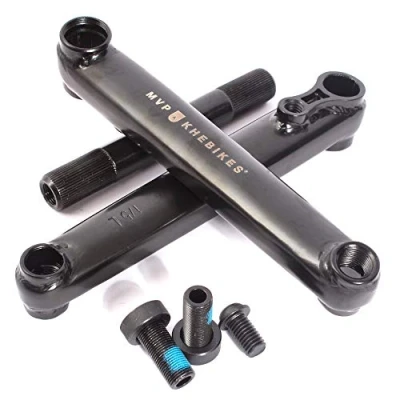 Image of KHEbikes MVP V2 BMX Crank Set 48 Teeth CrMo 19 mm Axle Black 812g 175