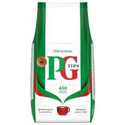 Image of PG Tips One Cup Square Tea Bags (Pack of 450)