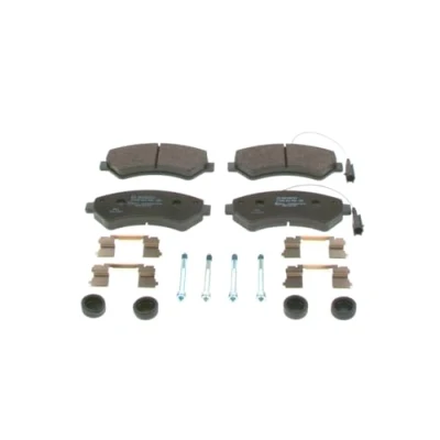 Image of 425375, 425376, 425464 Brake pad set BOSCH 0 986 494 580 CITROËN: Relay II Van, Platform / Chassis, Minibus, PEUGEOT: Boxer Van