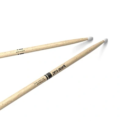 Image of Pro Mark PW7AN Japanese Shira Kashi White Oak 7A Nylon Tip Drumsticks