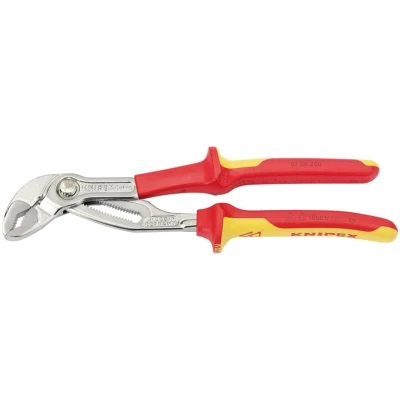 Image of Knipex Cobra 87 26 250 VDE Chrome Waterpump Pliers 250mm