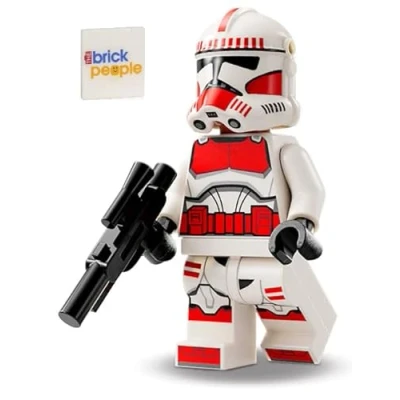 Image of LEGO Star Wars: Coruscant Guard Minifigure with Blaster