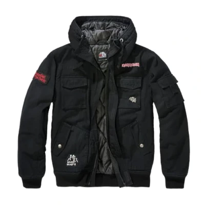 Image of Brandit Men&#039;s Irm Iron Maiden Bronx Jacket, Black, XXL