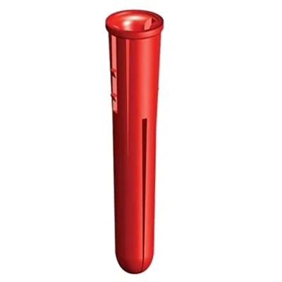 Image of TIMCO Plastic Plug Red Box of 100