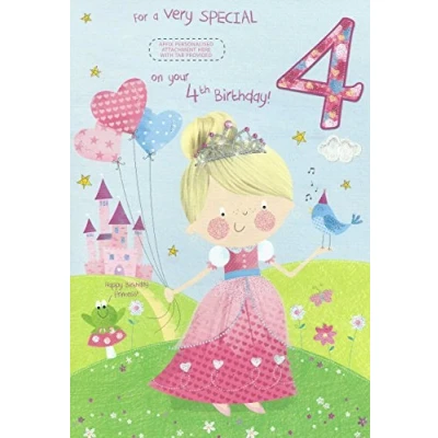 Image of For a Very Special.........on your 4th Birthday