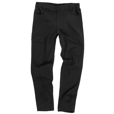 Image of Result Workguard Superstretch Slim Chino, Black, Medium. R470X