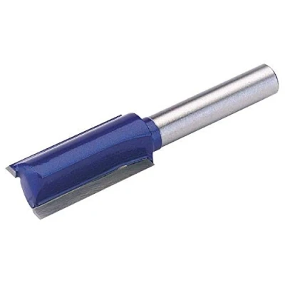 Image of Draper TCT Router Bit, 1/4&quot; Straight, 12.7 x 25mm