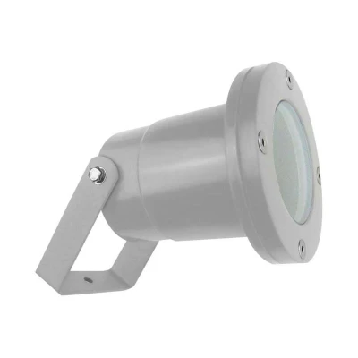 Image of Forlight Lighting Post 1 Light Outdoor Spotlight Grey IP65