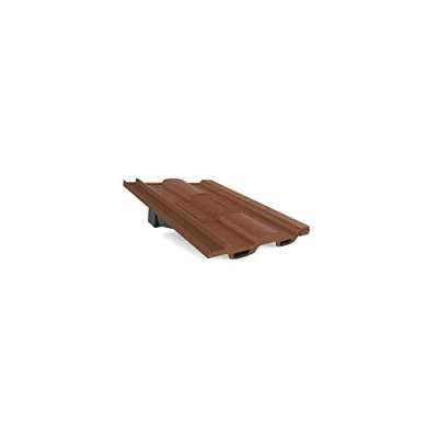 Image of Brown Marley Ludlow Major Redland Renown Castellated Roof In Line Tile Vent Ventilator &amp; Flexi Pipe Adaptor