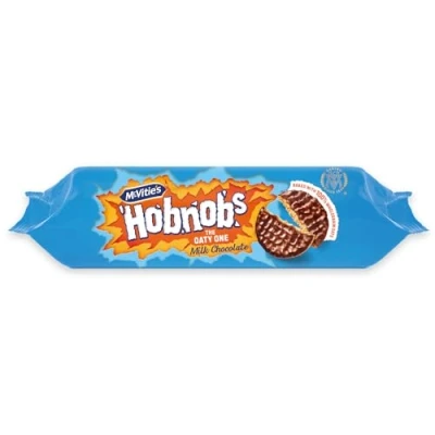 Image of McVitie&#039;s Hobnobs Milk Chocolate Biscuits 431g