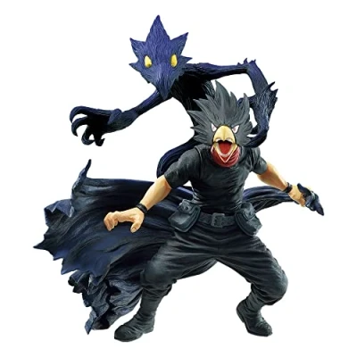 Image of Bandai Spirits Ichibansho My Hero Academia Fumikage Tokoyami (Rushing) Collectible Figure