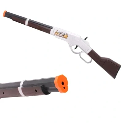 Image of Toyland® 53cm (21&quot;) Wild West Cowboy Rifle With Sound Effects Role Play &amp; Fancy Dress Toys Ages 3+