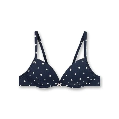 Image of Sanetta Teens bra SOFT CUP Tshirt for kids, Size: 32B, Nordic blue
