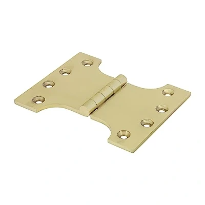 Image of Timco Parliament Hinges Solid Brass Polished (Size 102 x 125 2 Pieces)