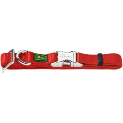 Image of Hunter Collar Vario Basic aluminum resealable M neck 40 55 cm red