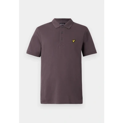Image of Lyle and Scott Polo Plain Espresso Brown size L