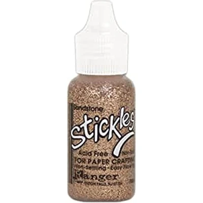 Image of Ranger SGG59738 Sandstone Stickles Glitter Glue, Synthetic Material, Brown, 2.5 x 7.5 cm