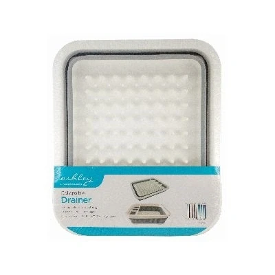 Image of Grey Collapsible Dish Drainer By Ashley