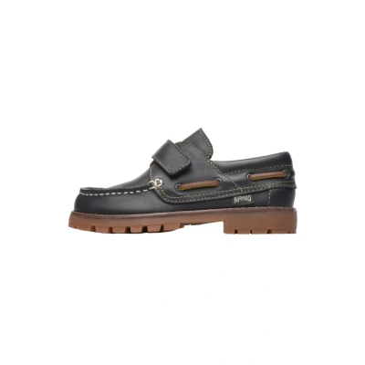 Image of Camper Compas Slipons for kids, Size: 9.5K, Blau Leather