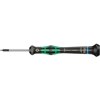 Image of Wera 05345285001 0.035 x 40 mm 2054 Screwdriver for Hexagon Socket Silver