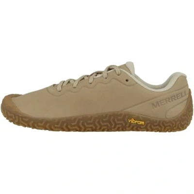 Image of Merrell Vapor Glove 6 Minimalist running shoes, Women&#039;s, Size: 7, Khaki Leather