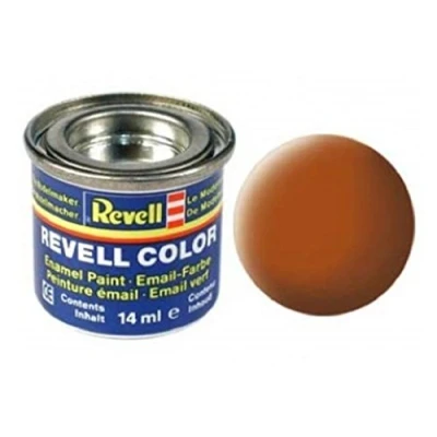 Image of Revell 14ml Email Color Enamel Paint (Brown Mat Finish)