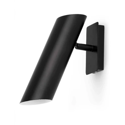 Image of Faro Lighting Link 1 Light Indoor Adjustable Wall Spot White, Black, E27