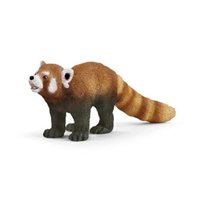 Image of SCHLEICH 14833 Red Panda Wild Life Toy Figurine for children aged 3 8 Years