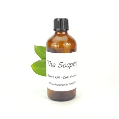 Image of Neem Oil 100ml Cold Pressed, Virgin, Unrefined 100% Natural