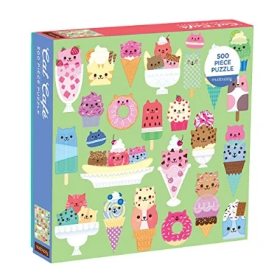 Image of Dessert Cats 500pc Puzzles: 500 Piece Puzzle