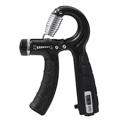 Image of OWill 5 60kg Grip Strengthener Adjustable Hand Trainer with Counter to Build Wrist,Forearm and Strength， Finger, Strength for Muscle Building Injury Recovery Athletes