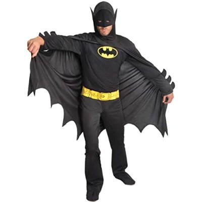 Image of Batman Dark Knight costume disguise adult official DC Comics (Size XL)