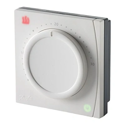Image of Danfoss RET1000MS Dial Room Thermostat 230V White