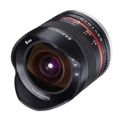 Image of Samyang MF 8mm F2.8 Fisheye II Manual Focus Lens for Sony E Black