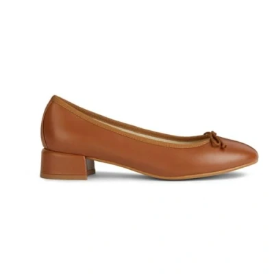 Image of Geox D Floretia Ballet pumps, Women&#039;s, Size: 6, Ochre Leather