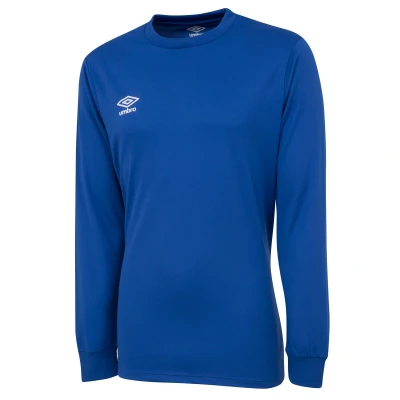 Image of Umbro Mens Club Long Sleeved Jersey (Royal Blue) Size Medium