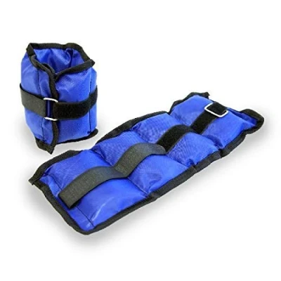 Image of Blue Nylon Leg/Ankle &amp; Wrist Weights 10lbs NEW