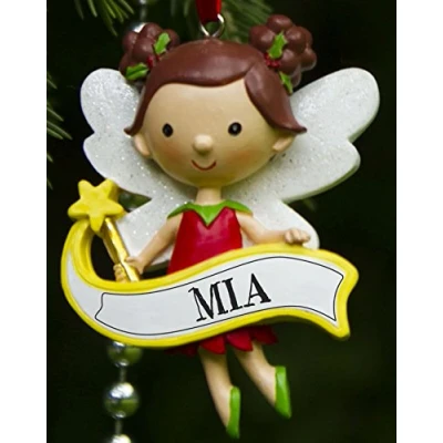 Image of Boxer Gifts Mia Fairy Decoration, Ceramic, Multi Colour, 7.2 x 5 1 cm