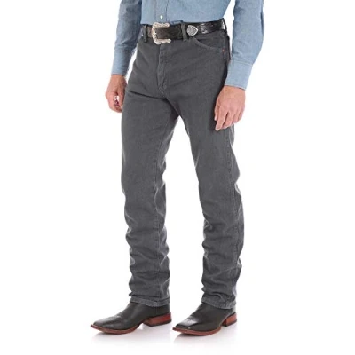 Image of Wrangler Men’s 13MWZ Cowboy Cut Original Fit Jean, Gray, 33W x 38L