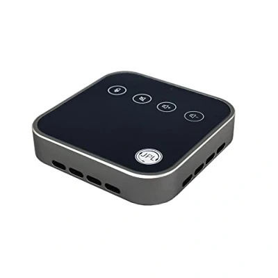 Image of JPL USB Speakerphone Convey Mini Portable Plug &amp; Play Handsfree Includes A to C (2m) Universal Interface Cable 2.0 Compatible with all Major Softphones