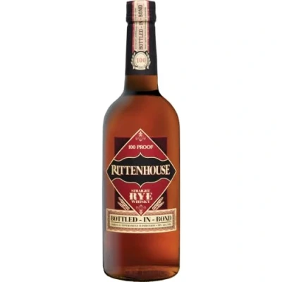 Image of Rittenhouse Straight Rye Whisky Bottled In Bond 70cl 50% ABV Whiskey Award Winning