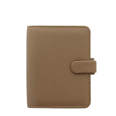 Image of Filofax Pocket Saffiano organiser Fawn