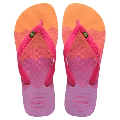 Image of Havaianas Unisex Brasil Fresh, Peach, 2
