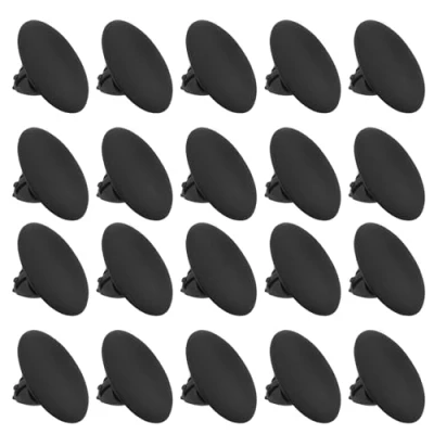 Image of LT Easiyl 50PCS Bonnet Insulation Bumper Trim Panel Retainer Clips Compatible with Toyota Lexus OE 90467 09050 23.8x14.5x9mm Hood Fasteners Black