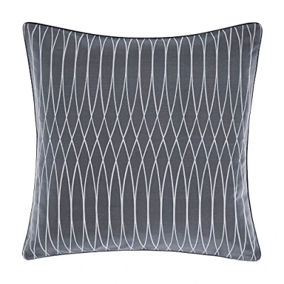 Image of Linen House Northbrook Continental Pillow Sham, Indigo, 65 x 65cm (26&quot; 26&quot;)