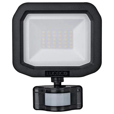 Image of Castra Smart Black Flood 160Mm 2400 Total Lm 2100 20W Pir