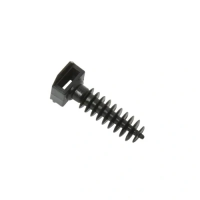 Image of Debflex 709571 Cable Tie Mounts + Wall Plugs L9 (20 Pieces) Black