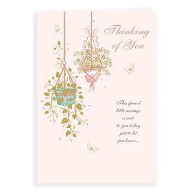 Image of Regal Publishing Classic Thinking of you Card 9 x 6 inches